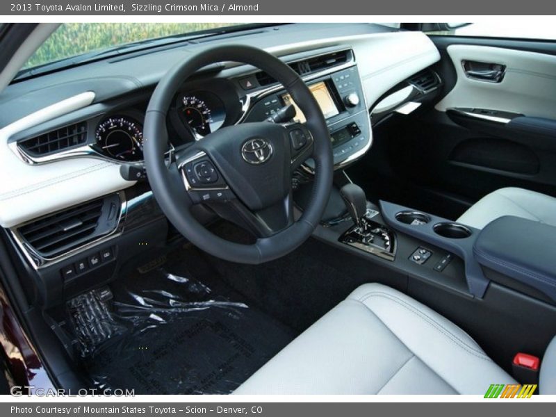 Sizzling Crimson Mica / Almond 2013 Toyota Avalon Limited