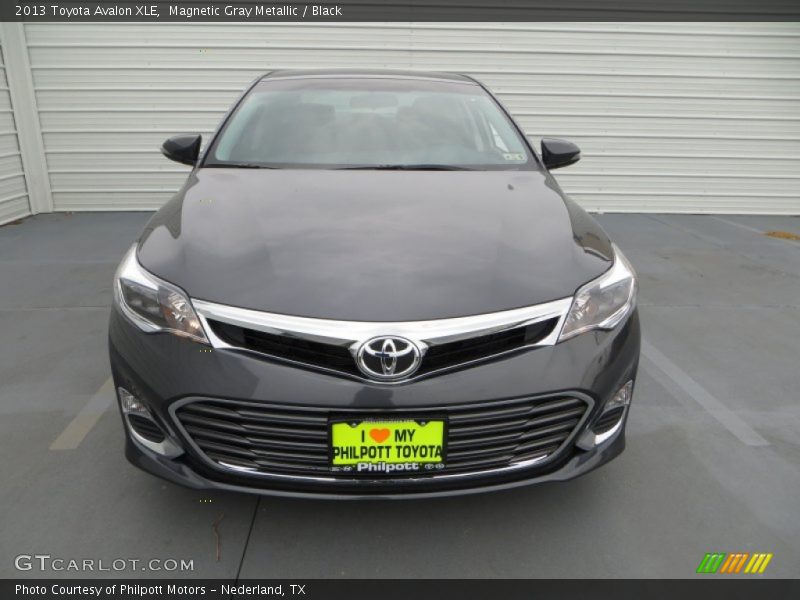 Magnetic Gray Metallic / Black 2013 Toyota Avalon XLE