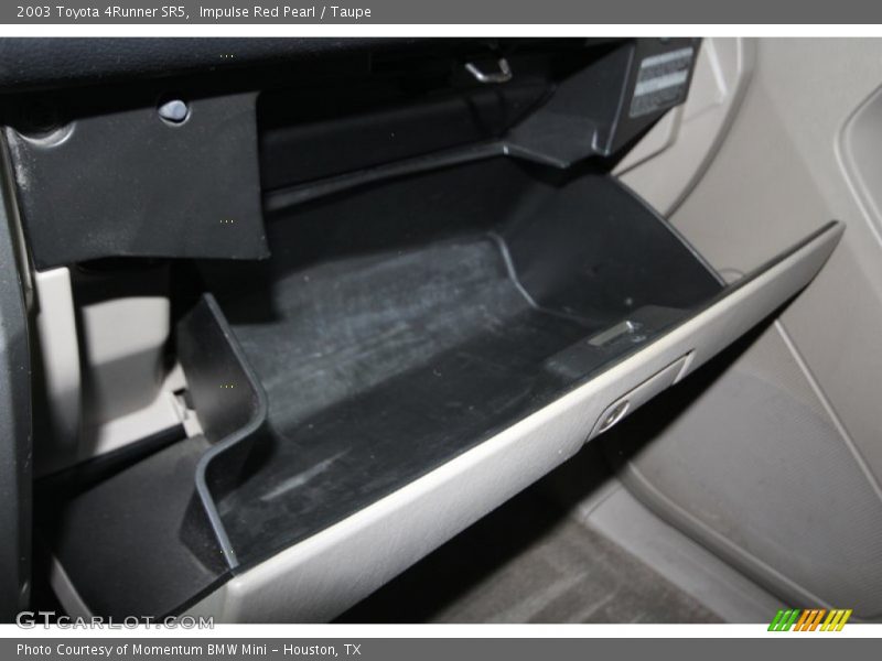 Impulse Red Pearl / Taupe 2003 Toyota 4Runner SR5