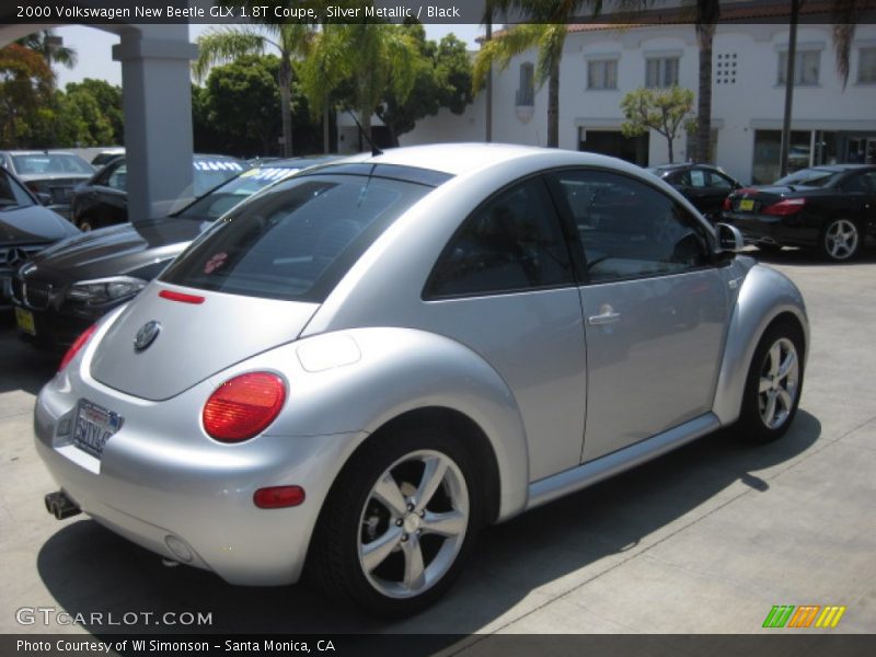 Silver Metallic / Black 2000 Volkswagen New Beetle GLX 1.8T Coupe