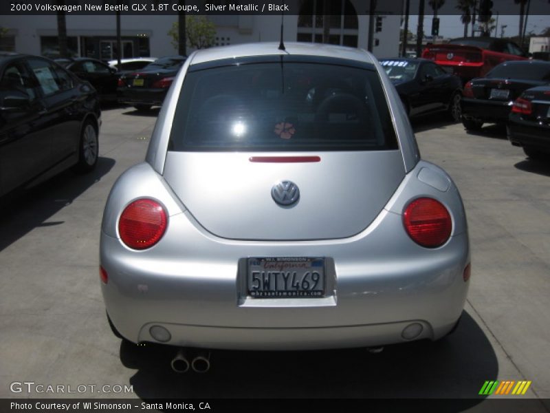 Silver Metallic / Black 2000 Volkswagen New Beetle GLX 1.8T Coupe