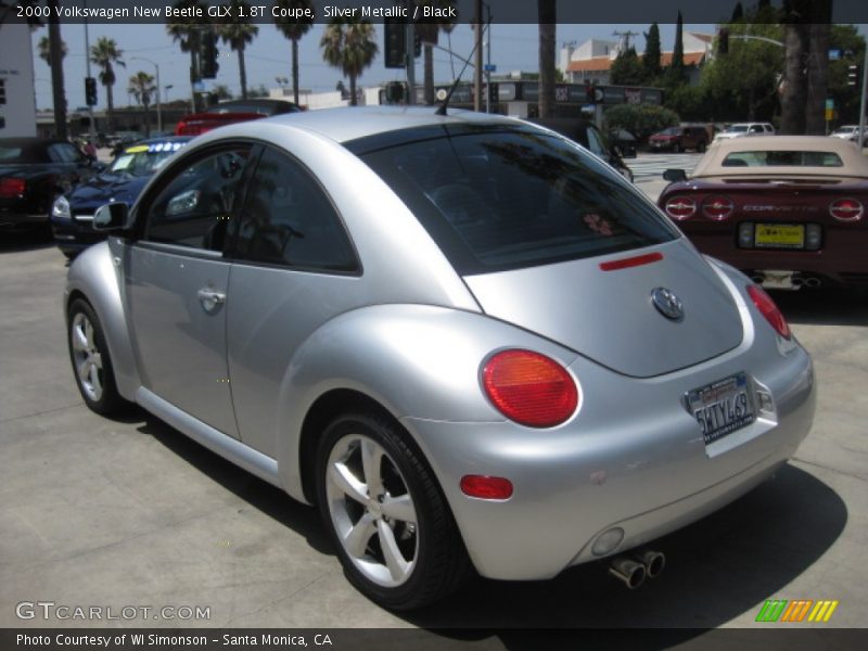 Silver Metallic / Black 2000 Volkswagen New Beetle GLX 1.8T Coupe