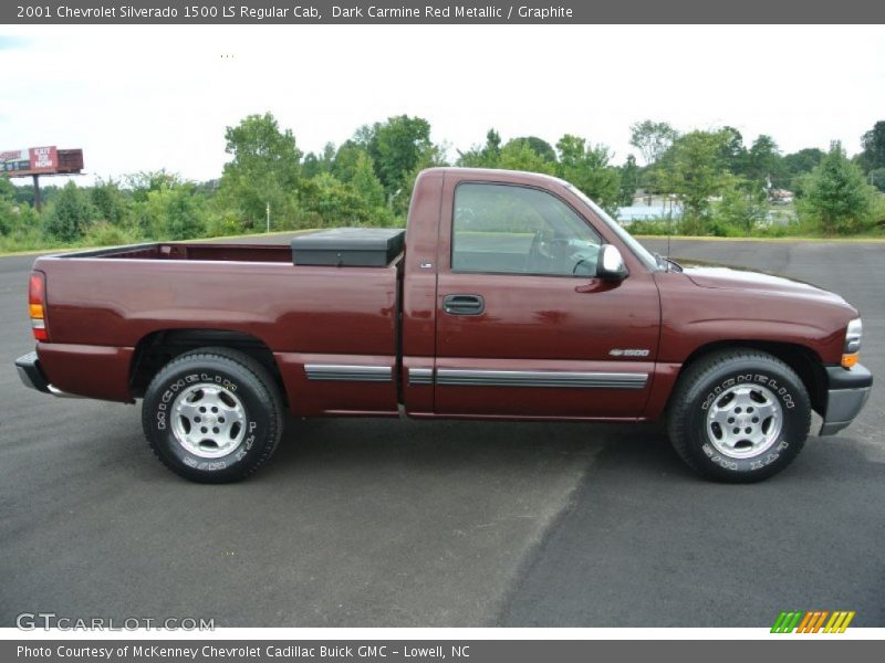  2001 Silverado 1500 LS Regular Cab Dark Carmine Red Metallic