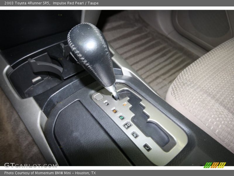 Impulse Red Pearl / Taupe 2003 Toyota 4Runner SR5