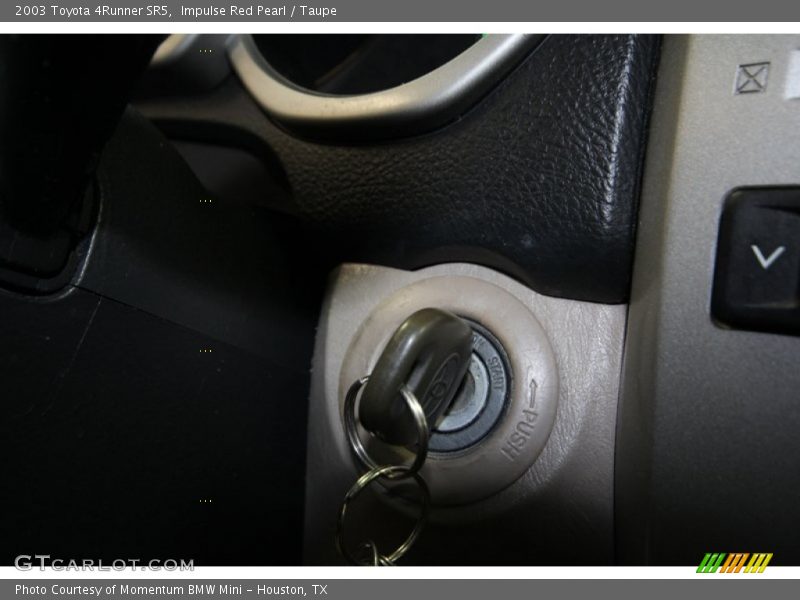 Impulse Red Pearl / Taupe 2003 Toyota 4Runner SR5