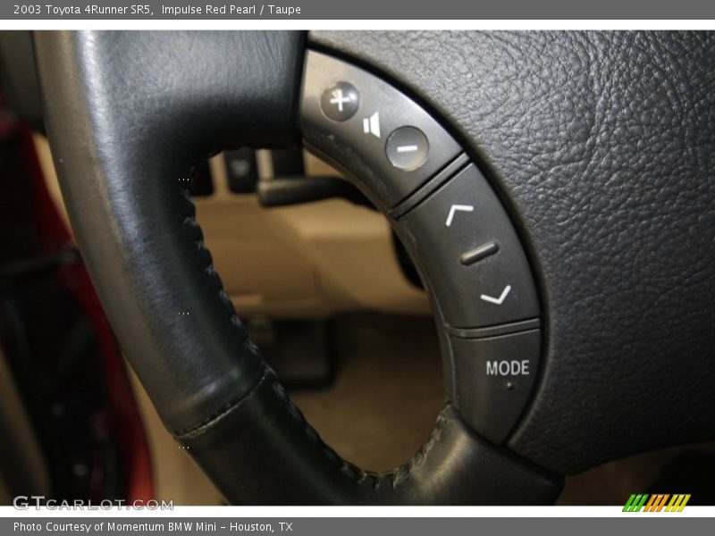 Impulse Red Pearl / Taupe 2003 Toyota 4Runner SR5