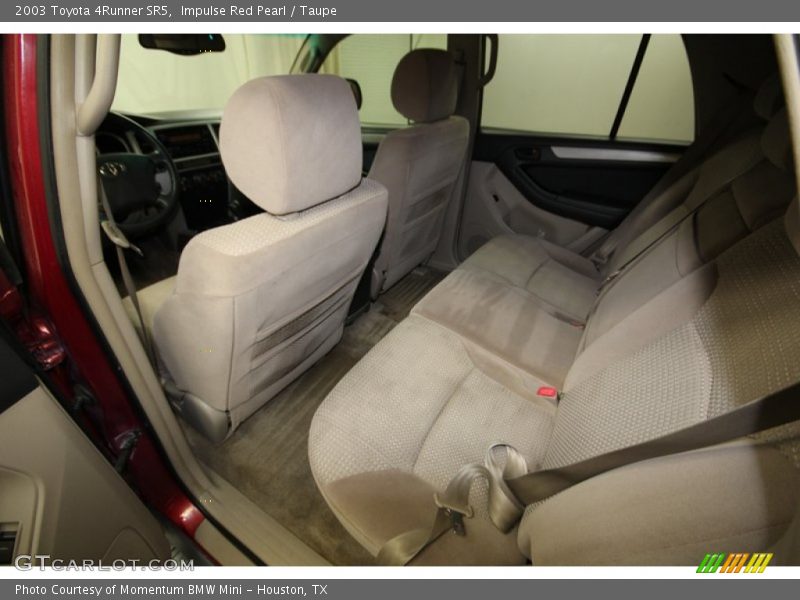 Impulse Red Pearl / Taupe 2003 Toyota 4Runner SR5