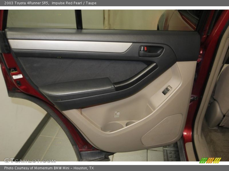Impulse Red Pearl / Taupe 2003 Toyota 4Runner SR5