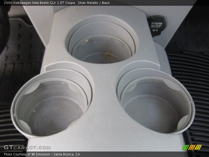 Silver Metallic / Black 2000 Volkswagen New Beetle GLX 1.8T Coupe