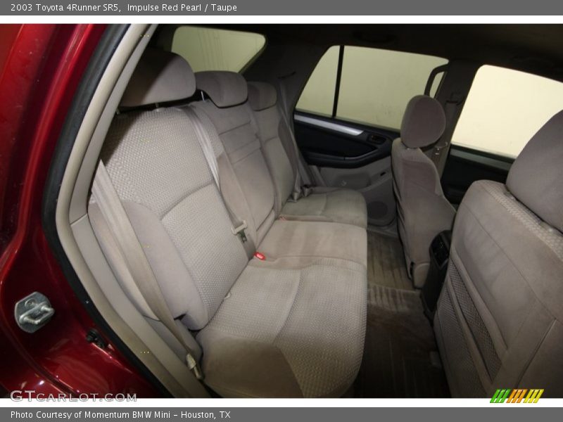 Impulse Red Pearl / Taupe 2003 Toyota 4Runner SR5