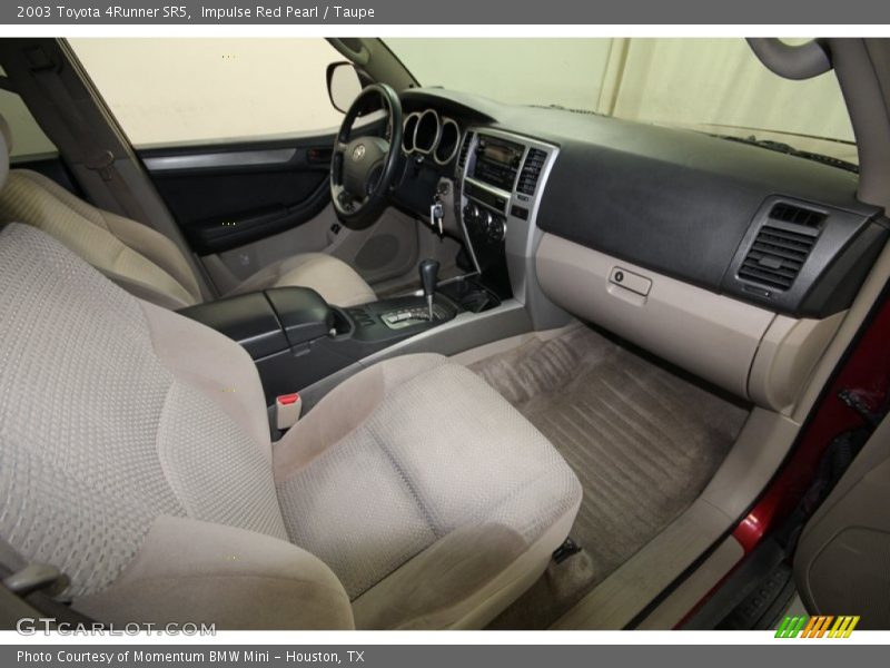 Impulse Red Pearl / Taupe 2003 Toyota 4Runner SR5