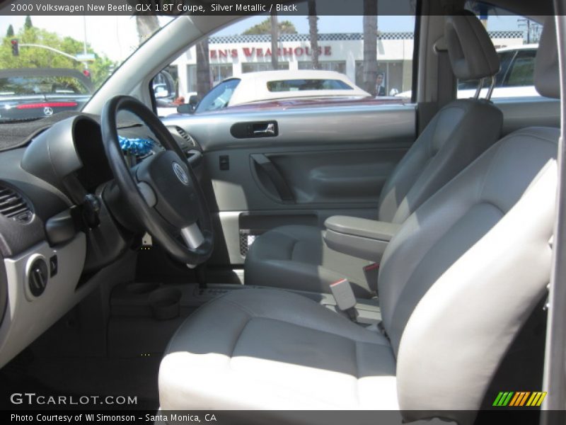 Silver Metallic / Black 2000 Volkswagen New Beetle GLX 1.8T Coupe