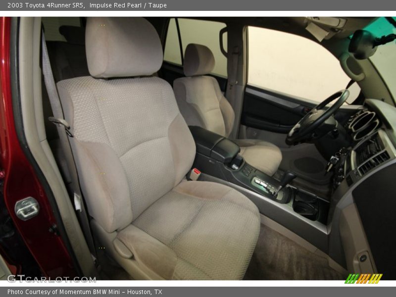 Impulse Red Pearl / Taupe 2003 Toyota 4Runner SR5