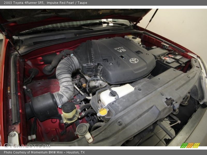 Impulse Red Pearl / Taupe 2003 Toyota 4Runner SR5