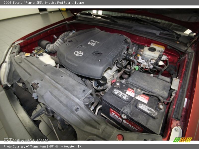 Impulse Red Pearl / Taupe 2003 Toyota 4Runner SR5