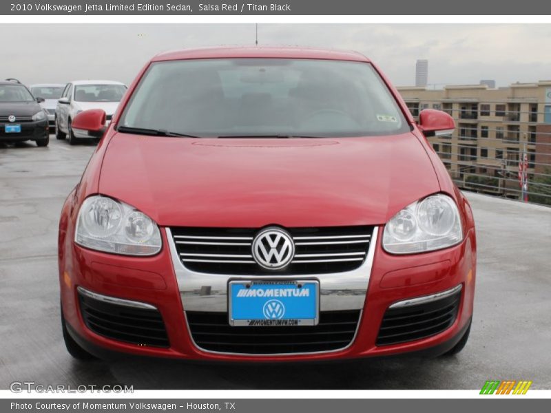 Salsa Red / Titan Black 2010 Volkswagen Jetta Limited Edition Sedan