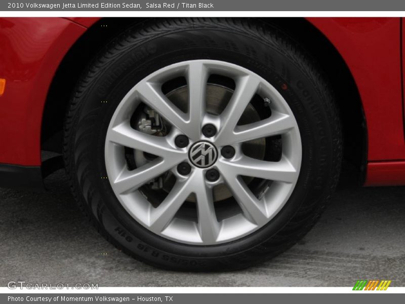 Salsa Red / Titan Black 2010 Volkswagen Jetta Limited Edition Sedan