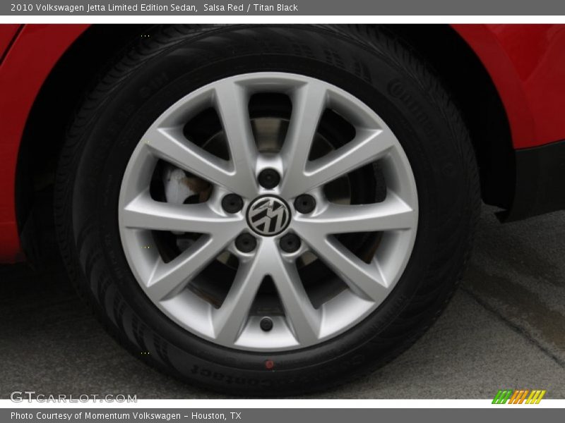 Salsa Red / Titan Black 2010 Volkswagen Jetta Limited Edition Sedan