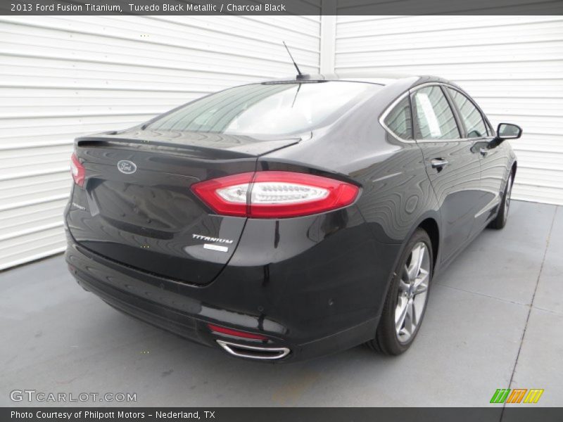 Tuxedo Black Metallic / Charcoal Black 2013 Ford Fusion Titanium