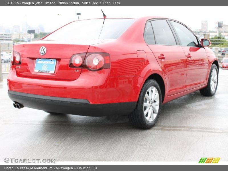Salsa Red / Titan Black 2010 Volkswagen Jetta Limited Edition Sedan