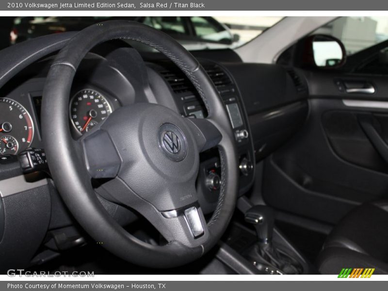 Salsa Red / Titan Black 2010 Volkswagen Jetta Limited Edition Sedan