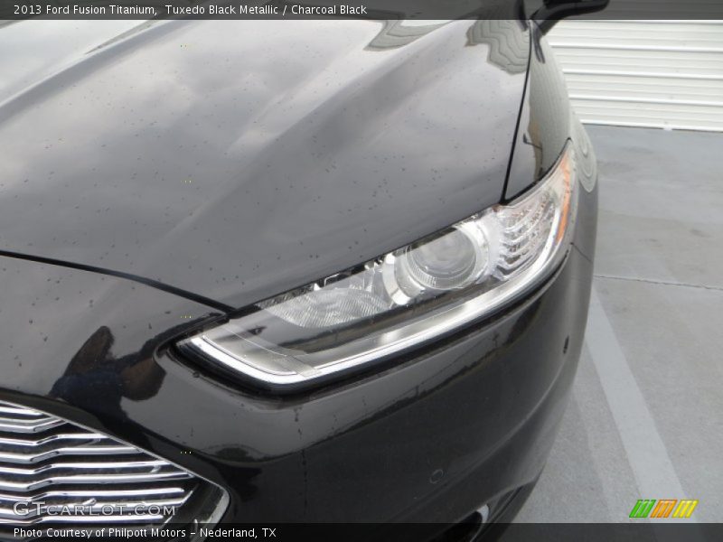 Tuxedo Black Metallic / Charcoal Black 2013 Ford Fusion Titanium