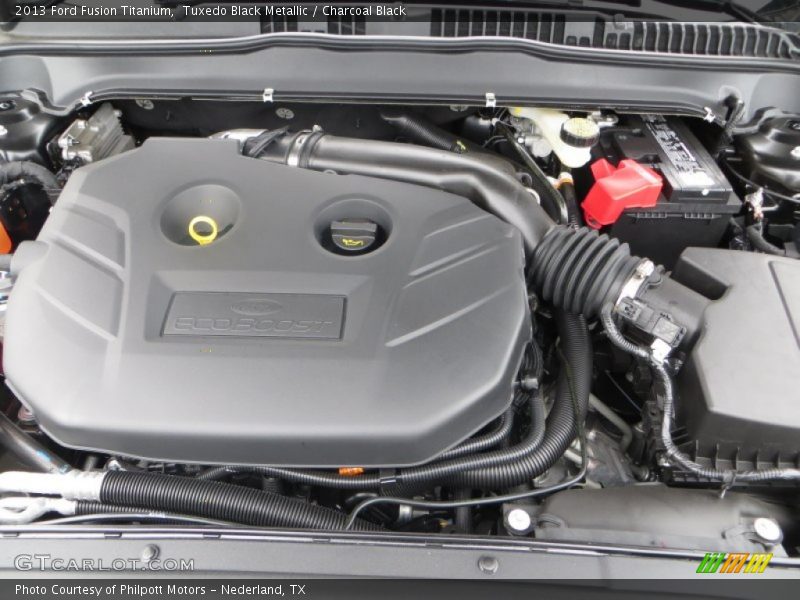 Tuxedo Black Metallic / Charcoal Black 2013 Ford Fusion Titanium