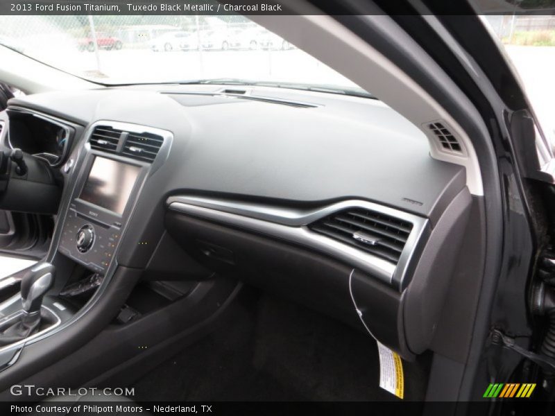 Tuxedo Black Metallic / Charcoal Black 2013 Ford Fusion Titanium