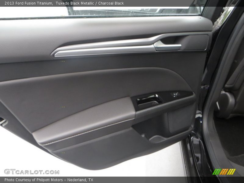 Tuxedo Black Metallic / Charcoal Black 2013 Ford Fusion Titanium