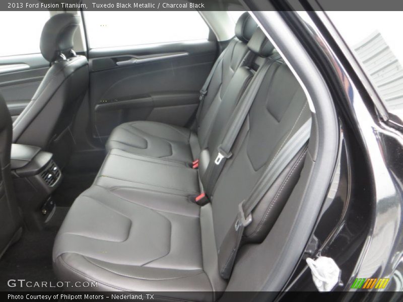 Tuxedo Black Metallic / Charcoal Black 2013 Ford Fusion Titanium