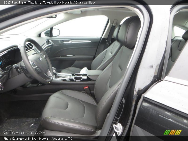 Tuxedo Black Metallic / Charcoal Black 2013 Ford Fusion Titanium