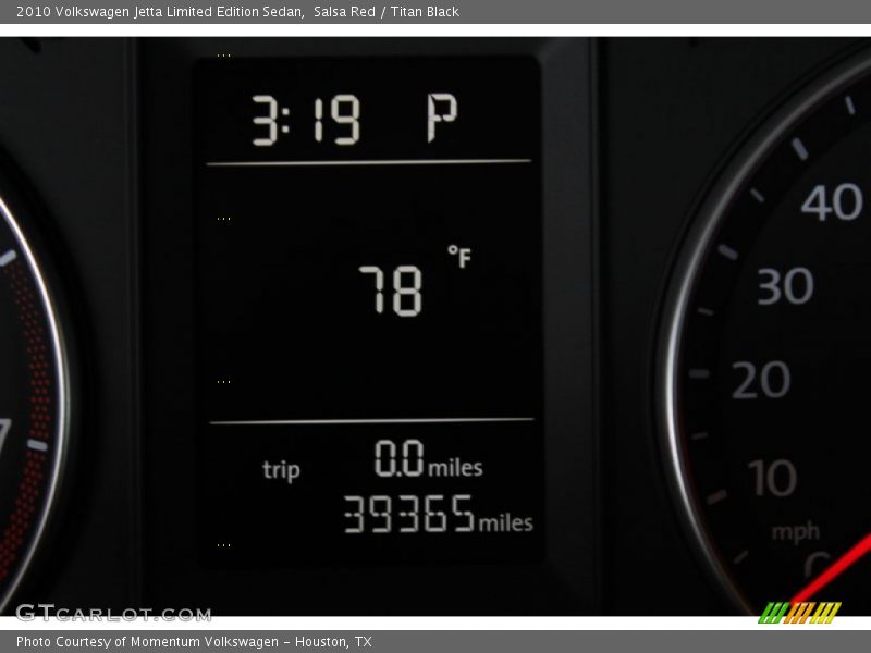 Salsa Red / Titan Black 2010 Volkswagen Jetta Limited Edition Sedan