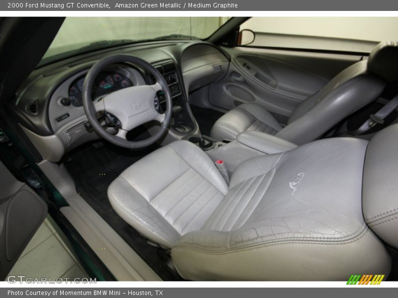  2000 Mustang GT Convertible Medium Graphite Interior