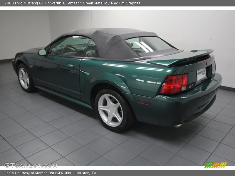  2000 Mustang GT Convertible Amazon Green Metallic