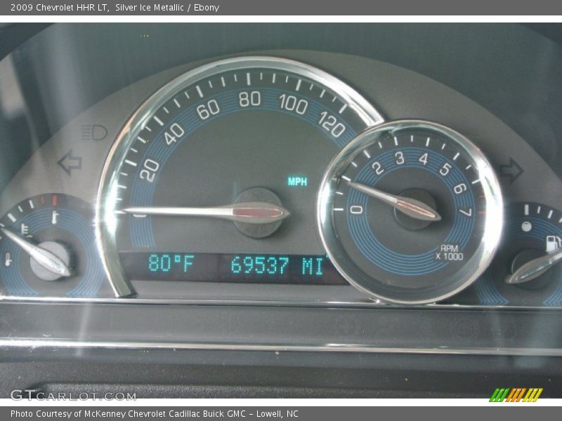 Silver Ice Metallic / Ebony 2009 Chevrolet HHR LT