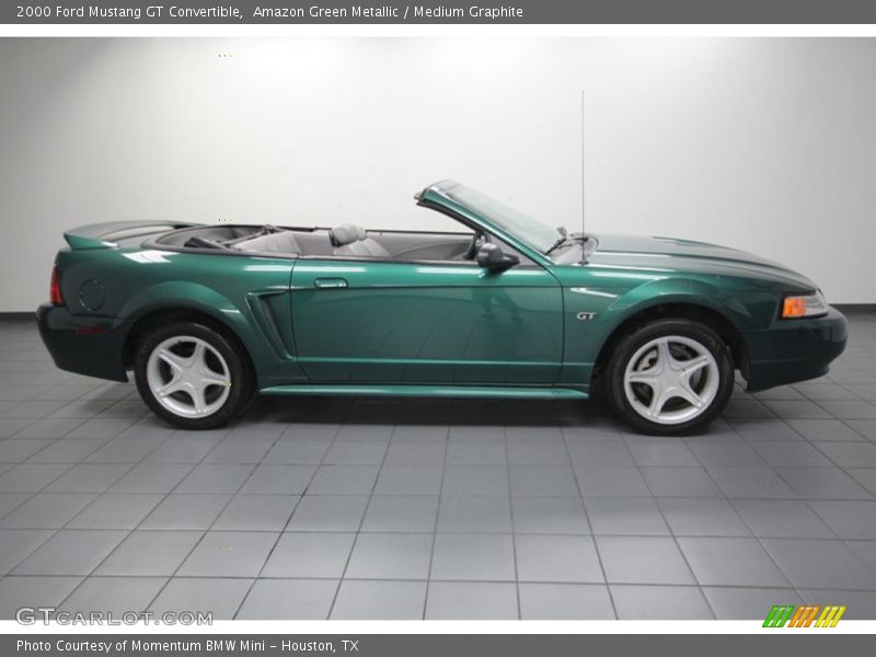  2000 Mustang GT Convertible Amazon Green Metallic