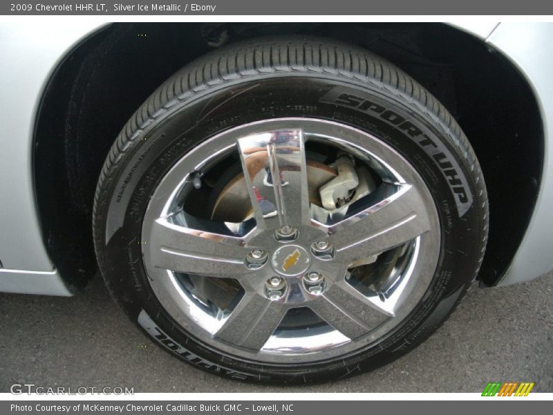 Silver Ice Metallic / Ebony 2009 Chevrolet HHR LT