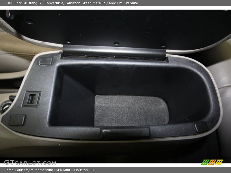Amazon Green Metallic / Medium Graphite 2000 Ford Mustang GT Convertible