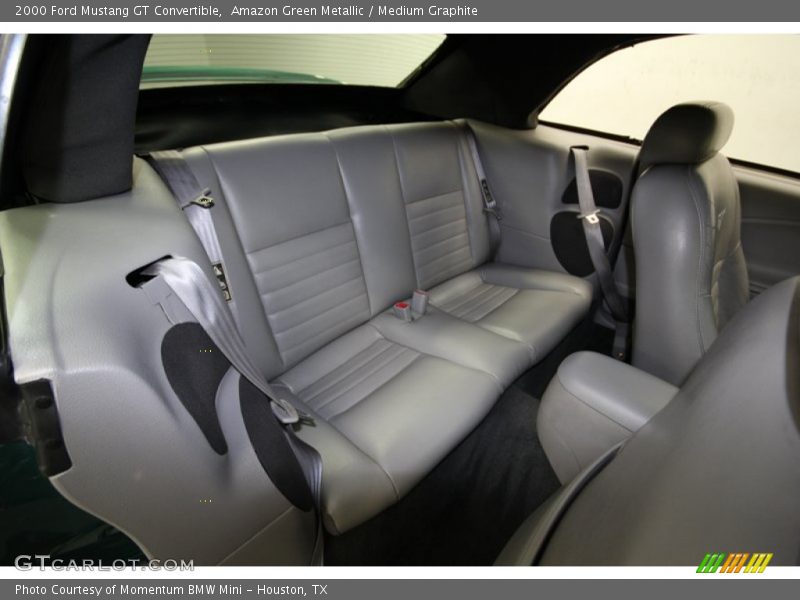 Rear Seat of 2000 Mustang GT Convertible