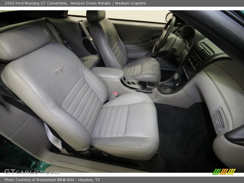 Front Seat of 2000 Mustang GT Convertible