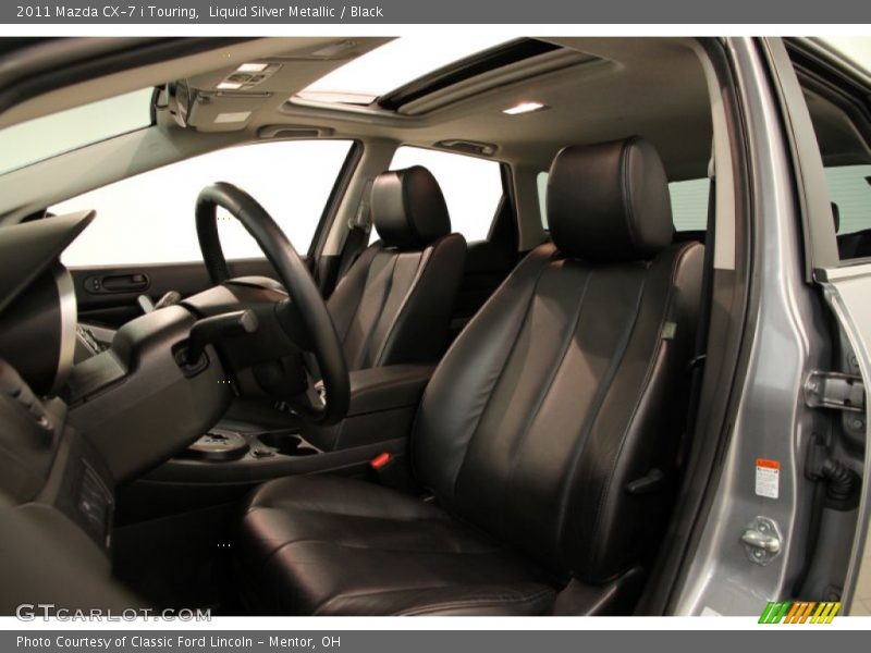 Front Seat of 2011 CX-7 i Touring