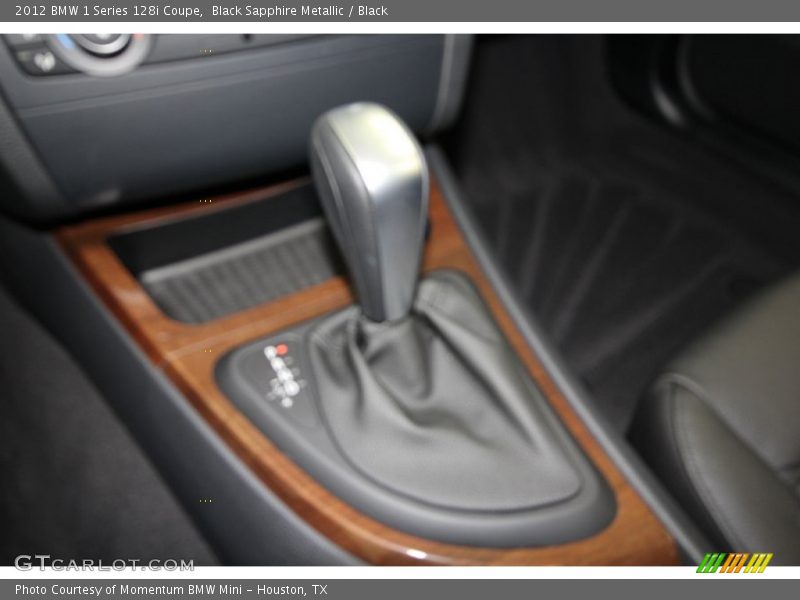 Black Sapphire Metallic / Black 2012 BMW 1 Series 128i Coupe