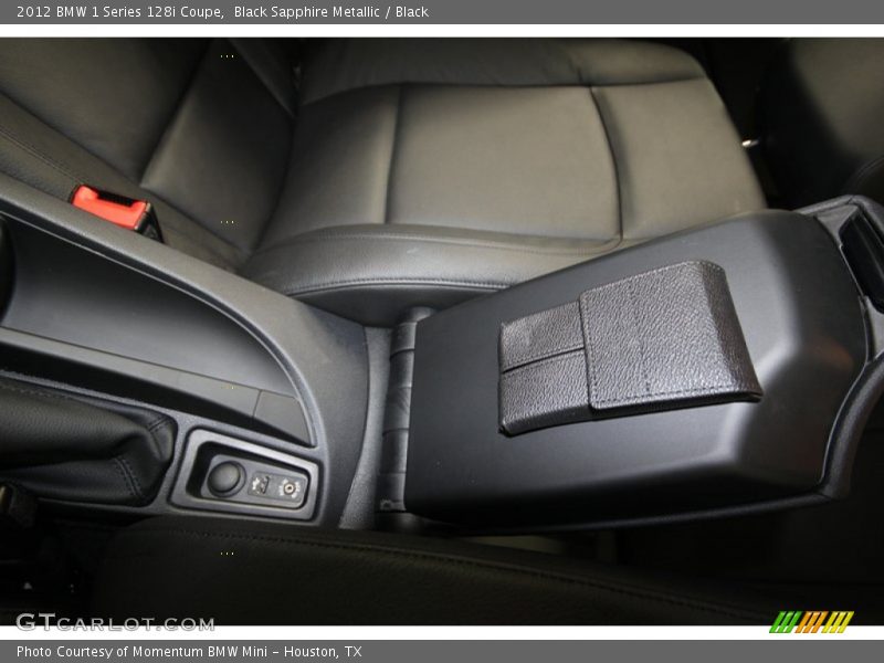 Black Sapphire Metallic / Black 2012 BMW 1 Series 128i Coupe