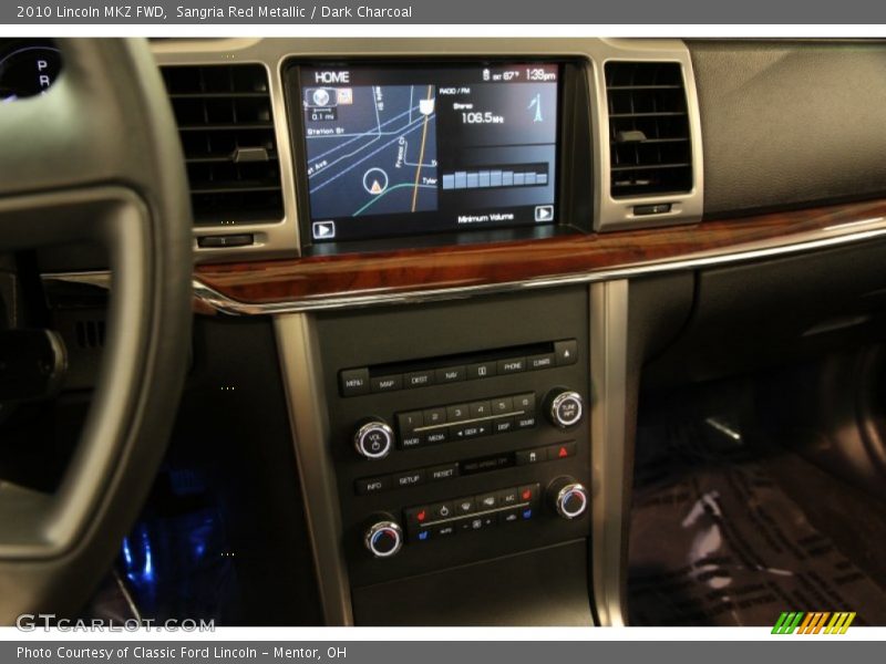 Sangria Red Metallic / Dark Charcoal 2010 Lincoln MKZ FWD
