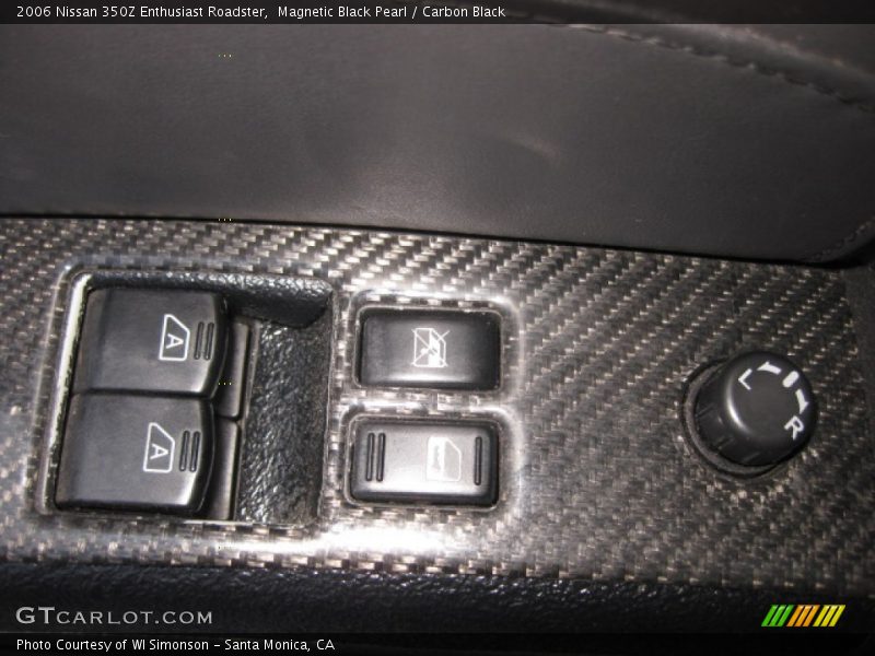 Magnetic Black Pearl / Carbon Black 2006 Nissan 350Z Enthusiast Roadster