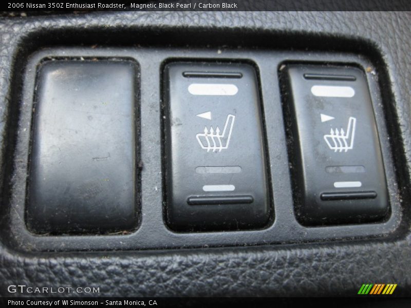 Magnetic Black Pearl / Carbon Black 2006 Nissan 350Z Enthusiast Roadster