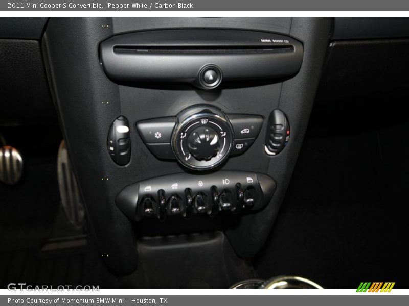 Pepper White / Carbon Black 2011 Mini Cooper S Convertible