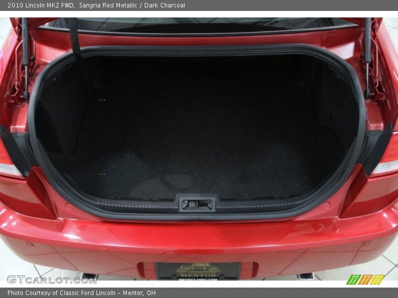 Sangria Red Metallic / Dark Charcoal 2010 Lincoln MKZ FWD