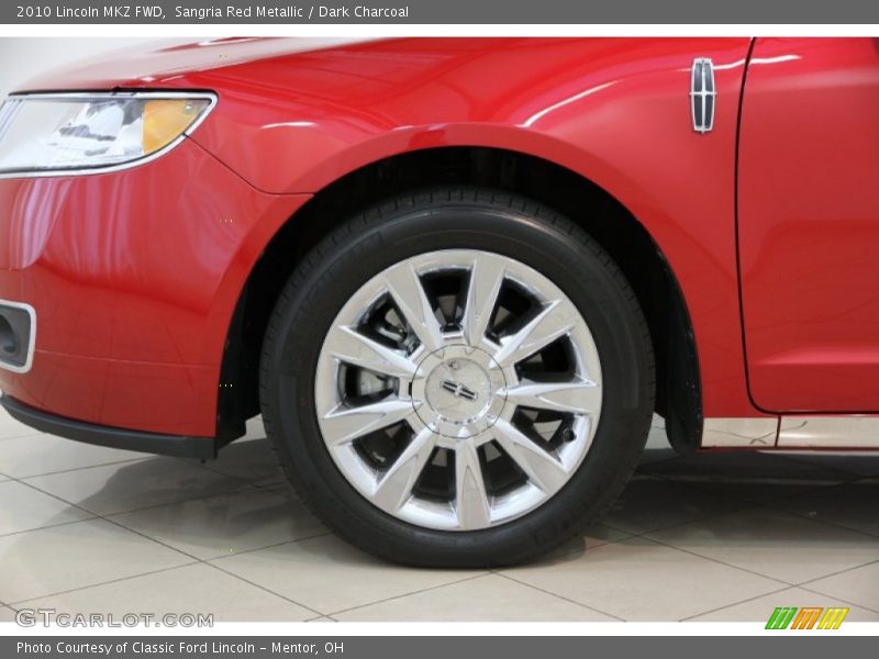 Sangria Red Metallic / Dark Charcoal 2010 Lincoln MKZ FWD