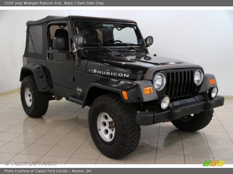 Black / Dark Slate Gray 2006 Jeep Wrangler Rubicon 4x4